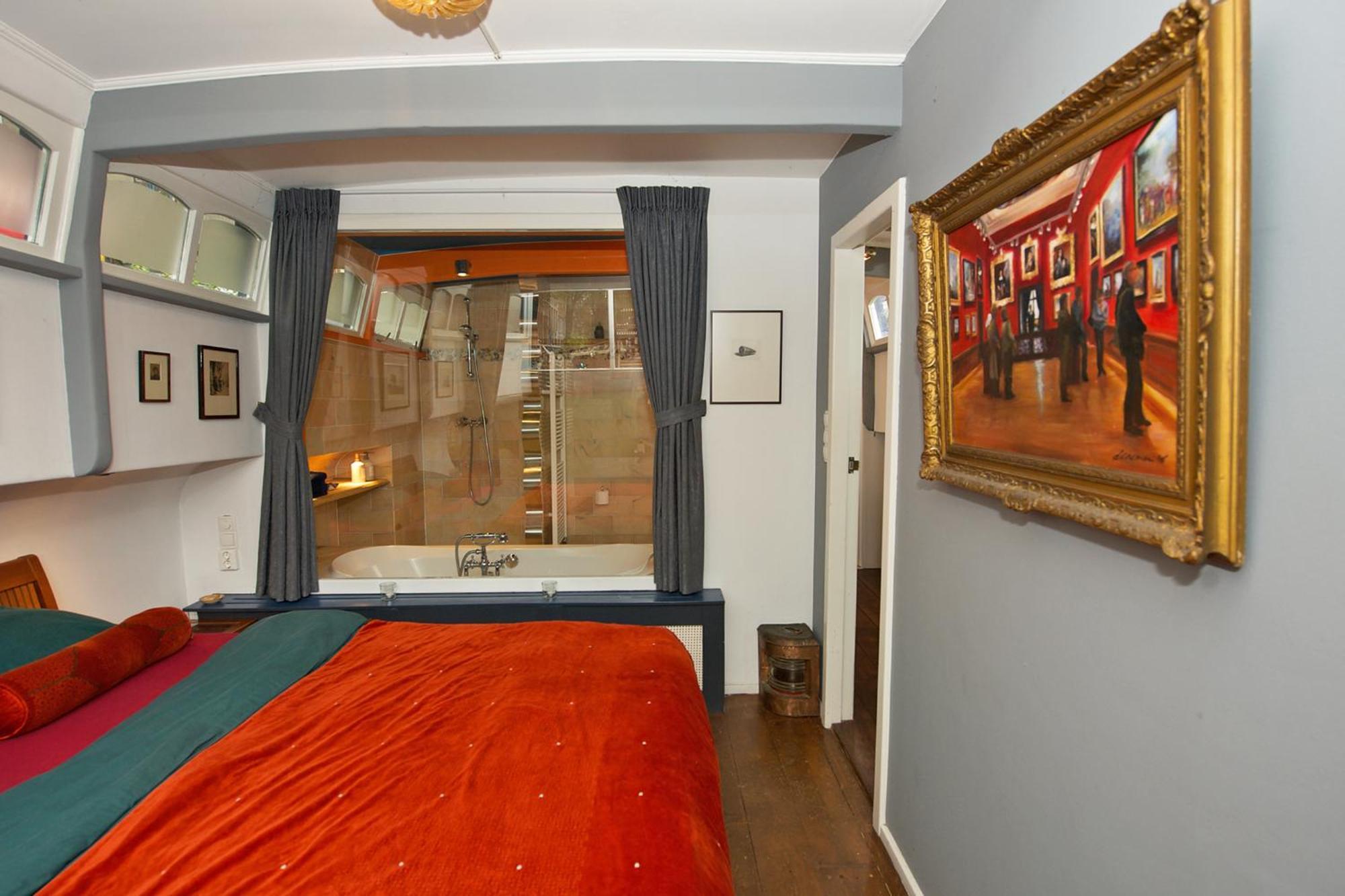Amsterdam Center - Houseboat B&B By Captain Ricard Экстерьер фото